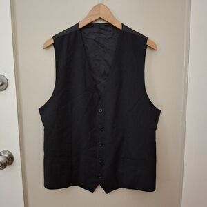 Dolce & Gabbana Sraff Classic Black Button-Up Vest_2